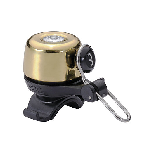 Glocke Noisy messing glanz gold