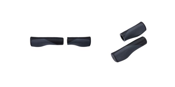 Griffe Boa gesteckt 130/92mm schwarz