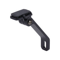 Front light holder mounting on fork with GoPro adapter
