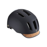Helm GridEco Kork schwarz matt L 58-62 cm