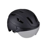 Helm mit klarem Visier L 55-61cm E-Bike und Fahrradhelm...