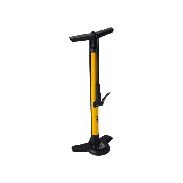 stand pump airboost 2.0 yellow with 3-inch manometer