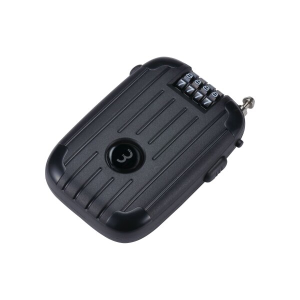 Zahlenschloss MinicaseXL schwarz