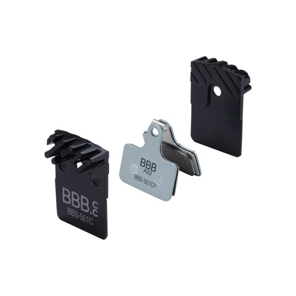 Discbelag für Shimano Br-Rs505 und Br-Rs805 mit Kühlrippen organisch