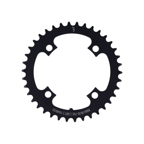 Kettenblatt E-BikeGear 38Z Lochkreis 104mm für Nabenschaltungen