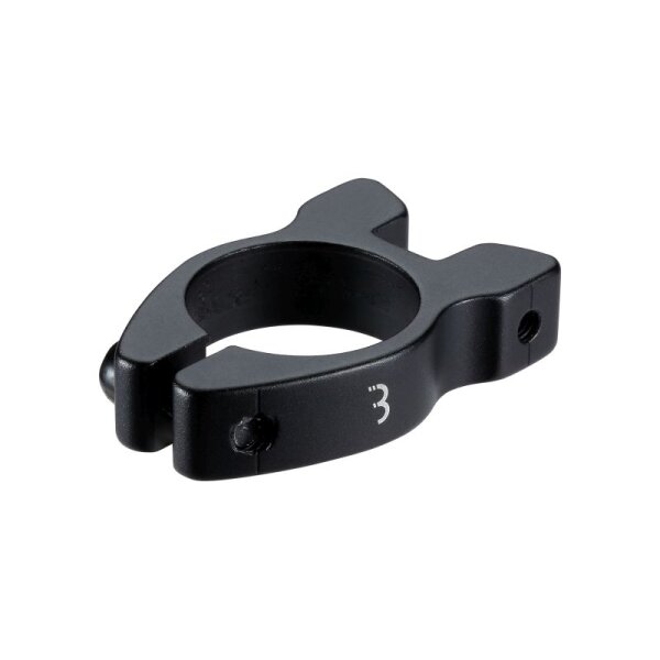 Sattelklemme alus carrierclamp 31.8mm für Montage von Gepäckträgern M5