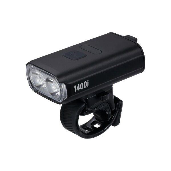 Frontlicht StrikeDuo 1400i Lumen USB-C 8 Modi Akkuanzeige Alu RemoteReady