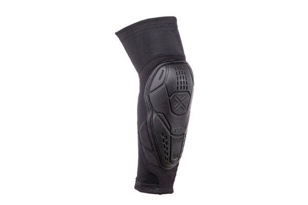 Elbow protektor m schwarz aus atmungsaktivem Lycra und Mesh