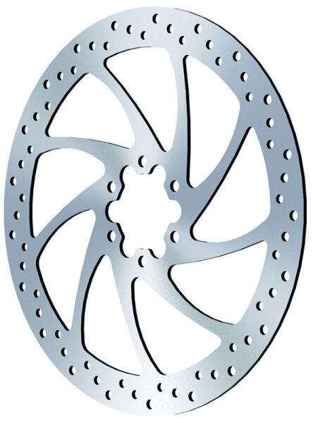 Bremsscheibe 180mm rund 6-Loch mit 6 Schrauben 1 Stück