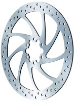 Bremsscheibe 180mm rund 6-Loch mit 6 Schrauben 1 Stück