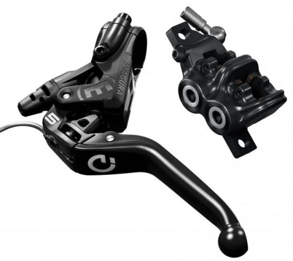 MT5e HIGO-Schliesser NO 3-Finger Aluminium Bremshebel ergonomisch Carbotect