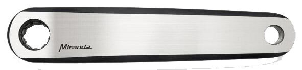 E-Bike Kurbelset 170mm für Bosch ISIS Standard Q: 16