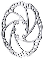 Bremsscheibe Storm SL 2.0 160mm 6-Loch mit 6 Schrauben