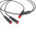 Y-Kabel 500mm Schliesser MTe/HSe 2 Stecker Higo Mini B Male und Female