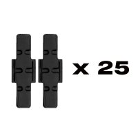 Bremsbelag schwarz für unbeschichteten Aluminium...