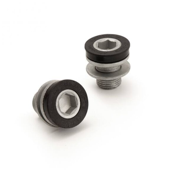 Kurbelschraube für ISIS Standard 2 x M12 mit integriertem Abzieher