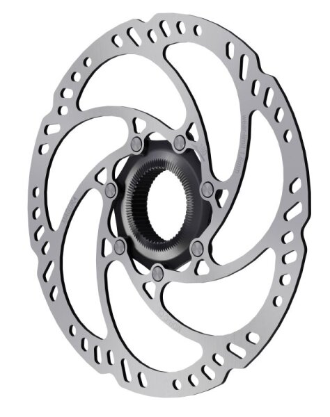 brake disc mdr-c cl 180 mm center lock with lockring for quick release axle