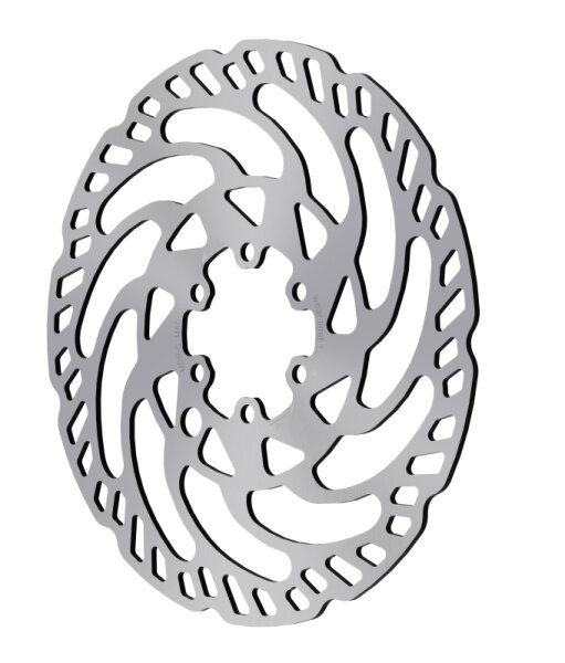 brake disc MDR-C 160 mm 6-hole with 6 screws pack 1 piece