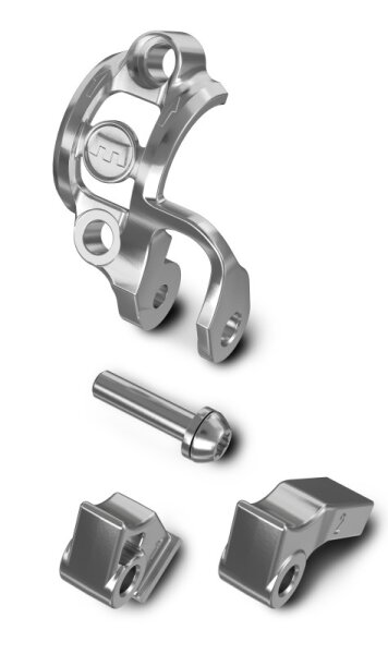 Klemmschelle Shiftmix 3 für sram Trigger Schalthebel links Silber