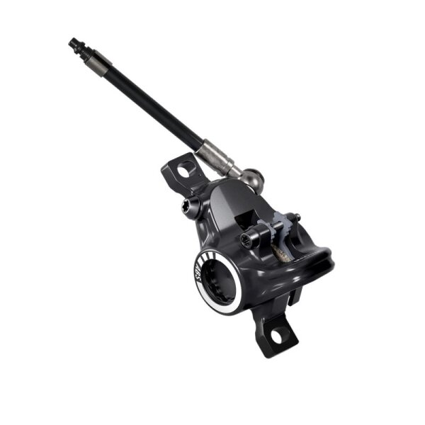 brake caliper mt c4 abs 2k pm black with brake pads