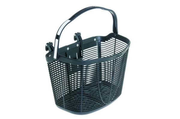 Kontti basket black with Ortlieb fastening system