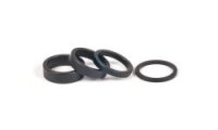 Headset BMX spacerset schwarz alu inkl 3 5 8 10mm spacer...