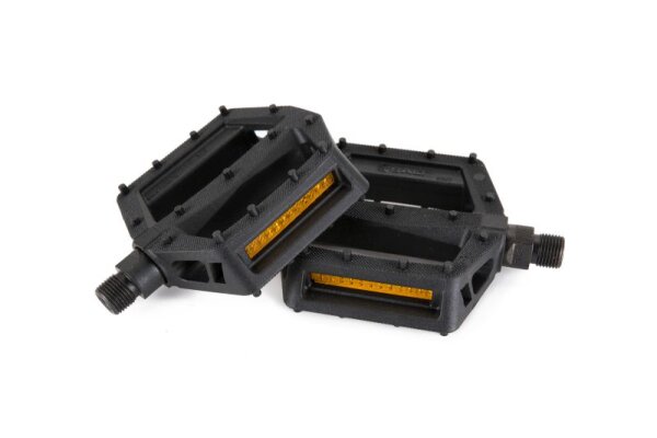 Junior Pedal 1/2 Nylon Body schwarz ideal für 16 und 18 BMX