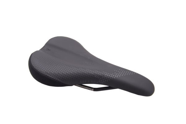 Koda Medium cromoly schwarzer Sattel