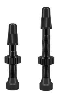 TCS AL schwarze Presta Ventile 34mm 2 Stück