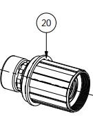 Shimano Freilaufkörper Kit 8-10 Sp