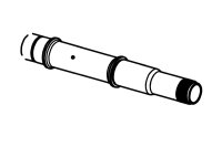 HTZ Achse für 148mm Nabe