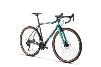 Hook petrol/schwarz metallic 52-M Doppelt konifizierter...