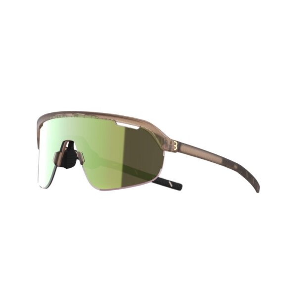 Brille ARC trans camel FLUX green mit UV-Schutz und ergonomischer Passform