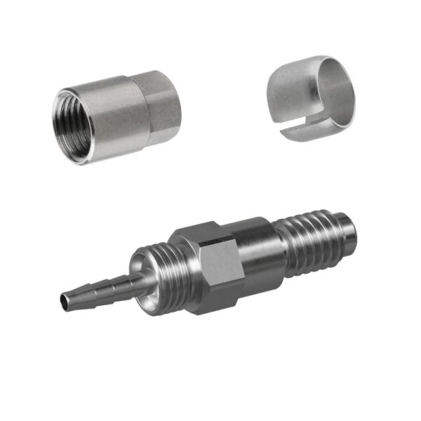 ETT gerader Stutzen M6 Anschlusset