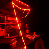 Leuchttau mit integrierter Beleuchtung 6m dimmbar...