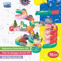 Splash Badewanne Rutschbahn XXL 74 Teile