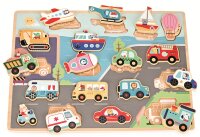 Puzzle Transportwelt