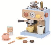 Kaffeemaschine mit viel Zubehör