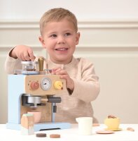 Kaffeemaschine mit viel Zubehör