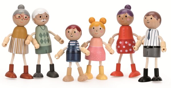Biegepüppchen Familie