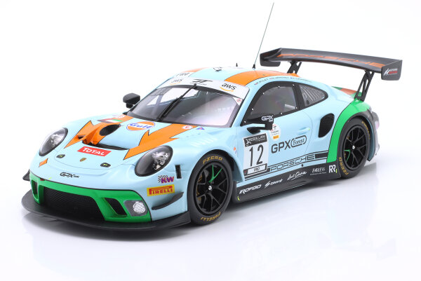 Porsche 911 GT3 R #12 4th 24h Spa 2020 1/18