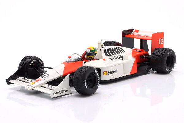Ayrton Senna McLaren MP4/4 #12 1:18