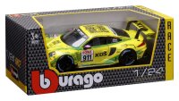 Race Porsche 911 GT3 R 1/24 gelb