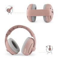 Gehörschutz für Babys und Kinder Pink 2in1 von ZaZu