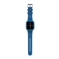 Wasserdichte 4G Kinder Smartwatch mit GPS Ortung in Blau