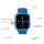 Wasserdichte 4G Kinder Smartwatch mit GPS Ortung in Blau