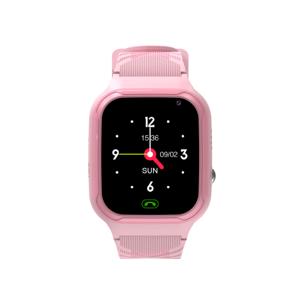 Wasserdichte 4G Kinder Smartwatch Pink mit GPS Ortung