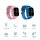 Wasserdichte 4G Kinder Smartwatch Pink mit GPS Ortung
