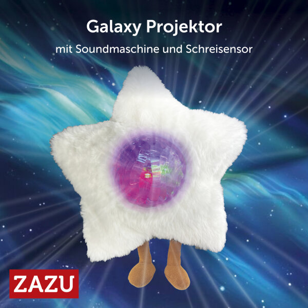 Gaia der Galaxy Projektor für Kinder mit beruhigenden Melodien