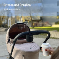 ZaZu Roxy Baby Rocker für Kinderwagen und Buggy mit Schreisensor